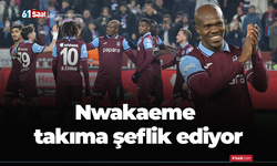 Nwakaeme Trabzonspor'da takıma şeflik ediyor