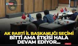 AK Parti il Başkanlığı seçimi bitti ama etkisi hala sürüyor...