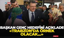 Başkan Genç hedefini açıkladı! "Trabzon'da örnek olacak..."