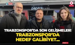 Trabzonspor'da hedef galibiyet!