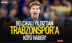 Trabzonspor'a Yari Verschaeren'den kötü haber!