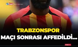 Trabzonspor maçı sonrası affedildi..