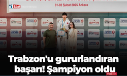 Trabzon'u gururlandıran başarı! Şampiyon oldu