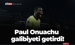 Paul Onuachu galibiyeti getirdi!