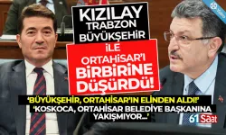 Kızılay, Trabzon Büyükşehir lie Ortahisar'ı birbirine düşürdü...