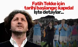 Fatih Tekke için tarihi başlangıç kapıda! İşte detaylar...
