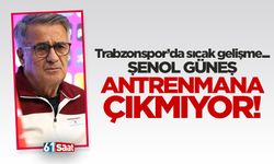 Şenol Güneş antrenmana çıkmıyor! Yönetimden Güneş'e teklif