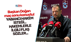 Ertuğrul Doğan maç sonu konuştu! Yabancı hakem isteği... Hakemlerle ilgili flaş sözler...
