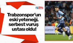 Trabzonspor’un eski yeteneği, serbest vuruş ustası oldu!