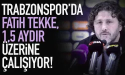 Trabzonspor’da Fatih Tekke, 1,5 aydır üzerine çalışıyor…