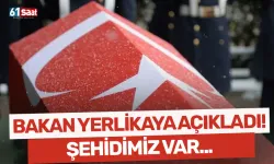 Bakan Yerlikaya açıkladı: Jandarma Astsubay Emre Polat şehit oldu