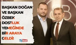 Ertuğrul Doğan ve Dursun Özbek dostluk yemeğinde bir araya geldi