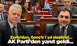 Zorlu’dan, Genç’e 1 yıl eleştirisi… AK Parti’den yanıt geldi...