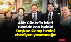 Abit Güner’in izleri tuvalde can buldu! Başkan Genç: İsmini ebediyen yaşatacağız