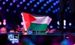 Eurovision yarı  finalinde  Gazze'ye destek