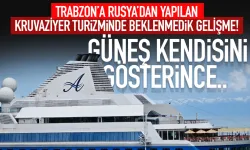 Trabzon'da Ruslar'dan yüzde 50 düşüş.. Güneş kendini gösterince...