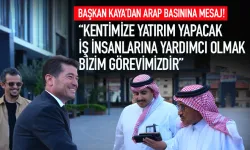 Trabzon'da Başkan Kaya'dan Arap Basınına mesaj...