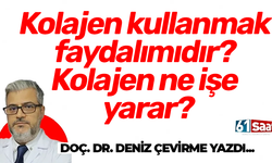 Kolajen kullanmak faydalımıdır? Kolajen ne işe yarar?