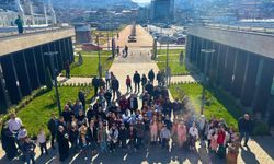 Trabzon'da Bilim Merkezi'ne öğrencilerden büyük ilgi...