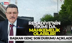 Reşadiye'nin yıkımı da mahkemelik olabilir! Başkan Genç son durumu açıkladı...