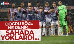 Trabzonspor'da o isimler için haklı sözler! "Sahada yoklardı..."