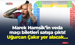 Marek Hamsik’in veda maçı biletleri satışa çıktı! Uğurcan Çakır yer alacak…