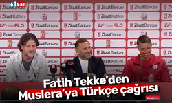 Fatih Tekke’den Muslera’ya Türkçe çağrısı