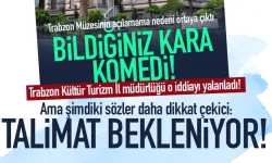 Trabzon'da restorasyonu yıllar sürdü, açılış için bakanlığı bekliyor...