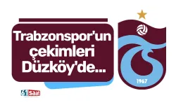 Trabzonspor'un çekimleri Düzköy'de...