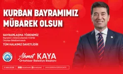 Ortahisar Belediye Başkanı Ahmet Kaya, Kurban Bayramı Mesajı