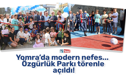 Yomra’da modern nefes... Özgürlük Parkı törenle açıldı!