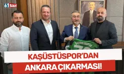Kaşüstüspor’dan Ankara çıkarması: Bakan Yardımcısı Ersöz’den ziyaret ve destek sözü