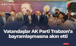 AK Parti Trabzon bayramlaşmasına yoğun ilgi