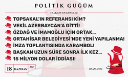 Politik Güğüm - 18 Haziran 2025