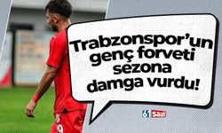 Trabzonspor'un genç forveti sezona damga vurdu