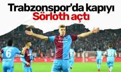 Trabzonspor'da kapıyı Sörloth açtı