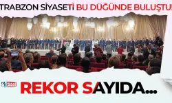 Trabzon siyaseti İstanbul’da bu düğünde buluştu! Rekor sayıda...