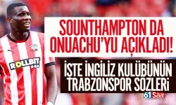 Sounthampton da Onuachu'yu açıkladı...