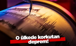 O ülkede korkutan deprem!