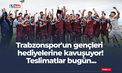 Trabzonspor'un gençleri hediyelerine kavuşuyor! Teslimatlar bugün...