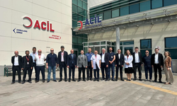 Başkan Sarıalioğlu görev başındaki personelle bayramlaştı