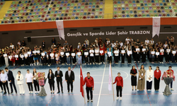 Trabzon'da okul sporları ödül töreni düzenlendi