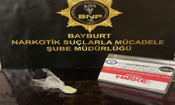 Bayburt'ta 3 şahısa uyuşturucu kullanmaktan işlem yapıldı
