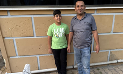 Balık ağıyla kuşu kurtardı