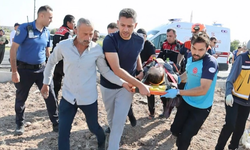 Sınava  giden araçlar  çarpıştı!