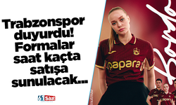 Trabzonspor duyurdu! Formalar saat kaçta satışa sunulacak...