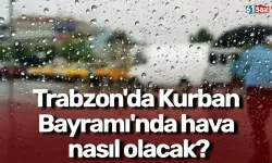 Trabzon'da Kurban Bayramı'nda hava nasıl olacak?