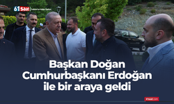 Başkan Doğan Cumhurbaşkanı Erdoğan ile bir araya geldi