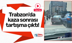 Trabzon'da kaza sonrası tartışma çıktı!
