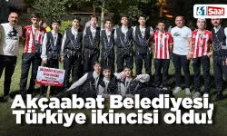 Akçaabat Belediyesi, Türkiye ikincisi oldu!
